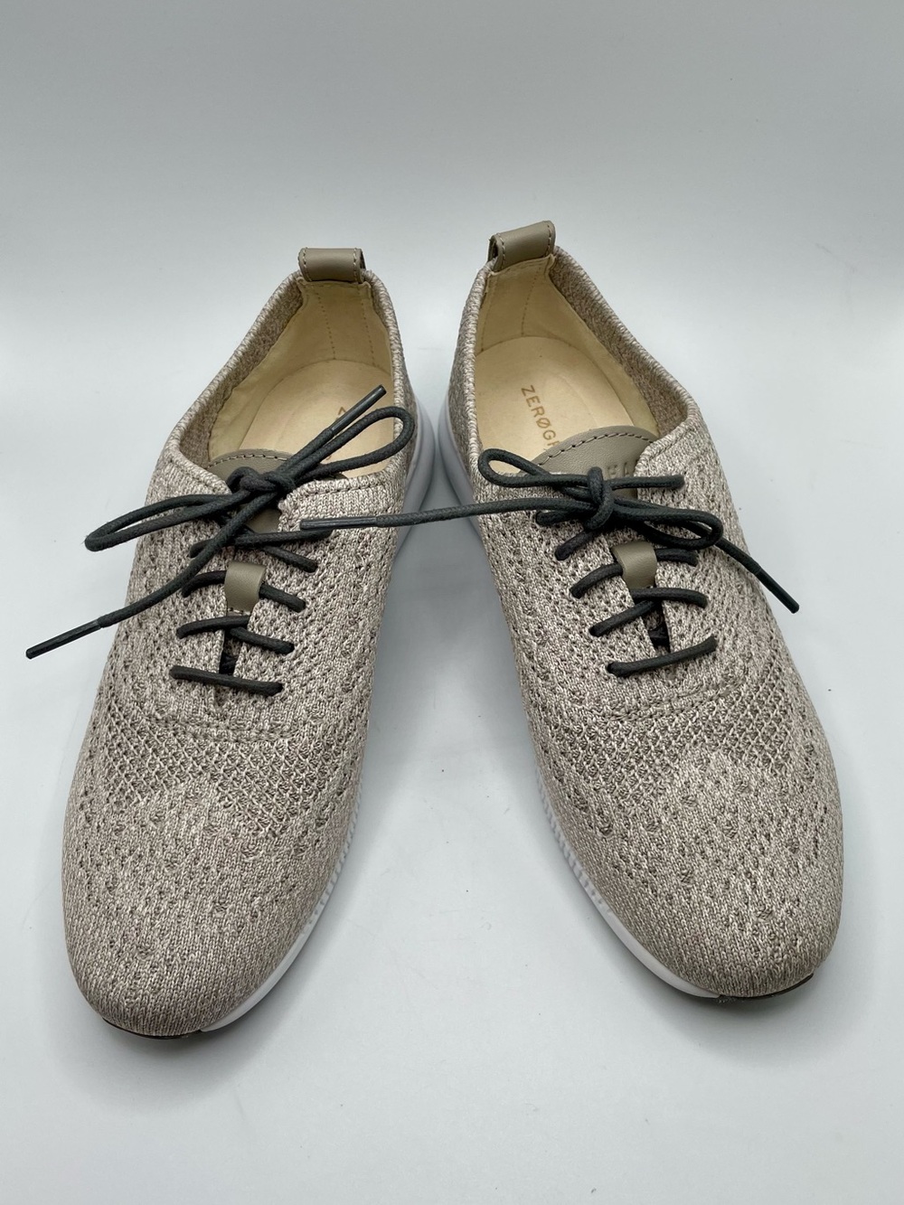 Cole Haan W26468 2.ZERØGRAND Stitchlite Wingtip Oxfords Pumice Stone 5.5B